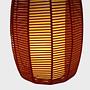 Pendant lamp Plastic Red 1