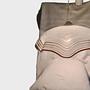Pendant lamp glass brown white 3