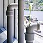 Pipeline 425 Vase Faserbeton Grau 4