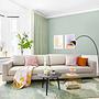 Douglas Sofa 3-seater Agnes Brown 5