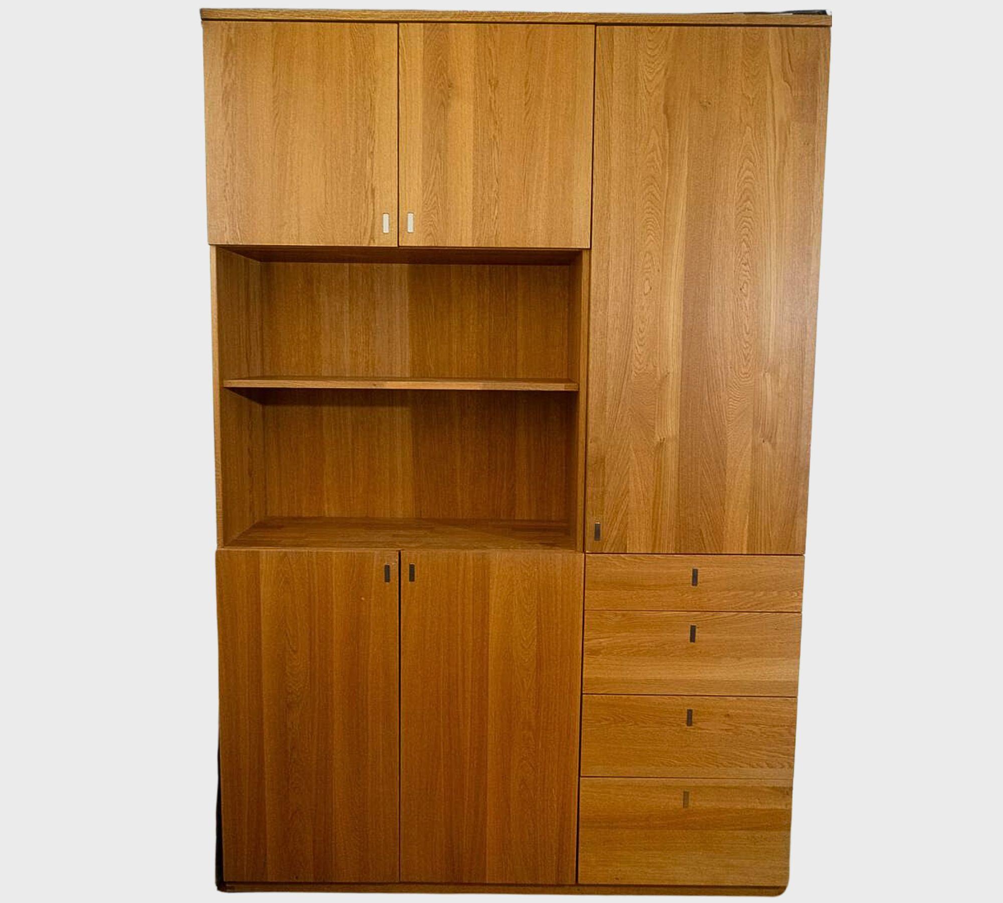 Cubus Korpussystem Kleiderschrank Massivholz Braun 0