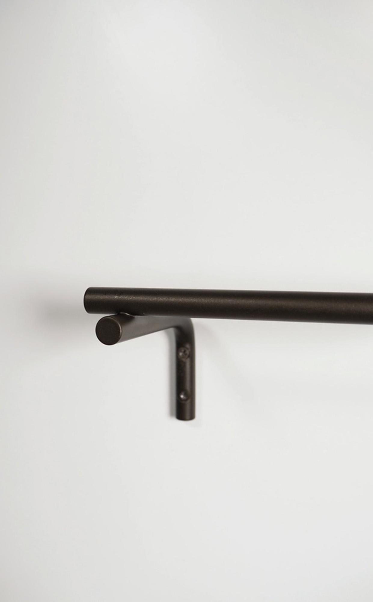 Pieni Toilet paper holder Stainless steel brown 3
