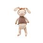 Plush toy rabbit cotton beige 0