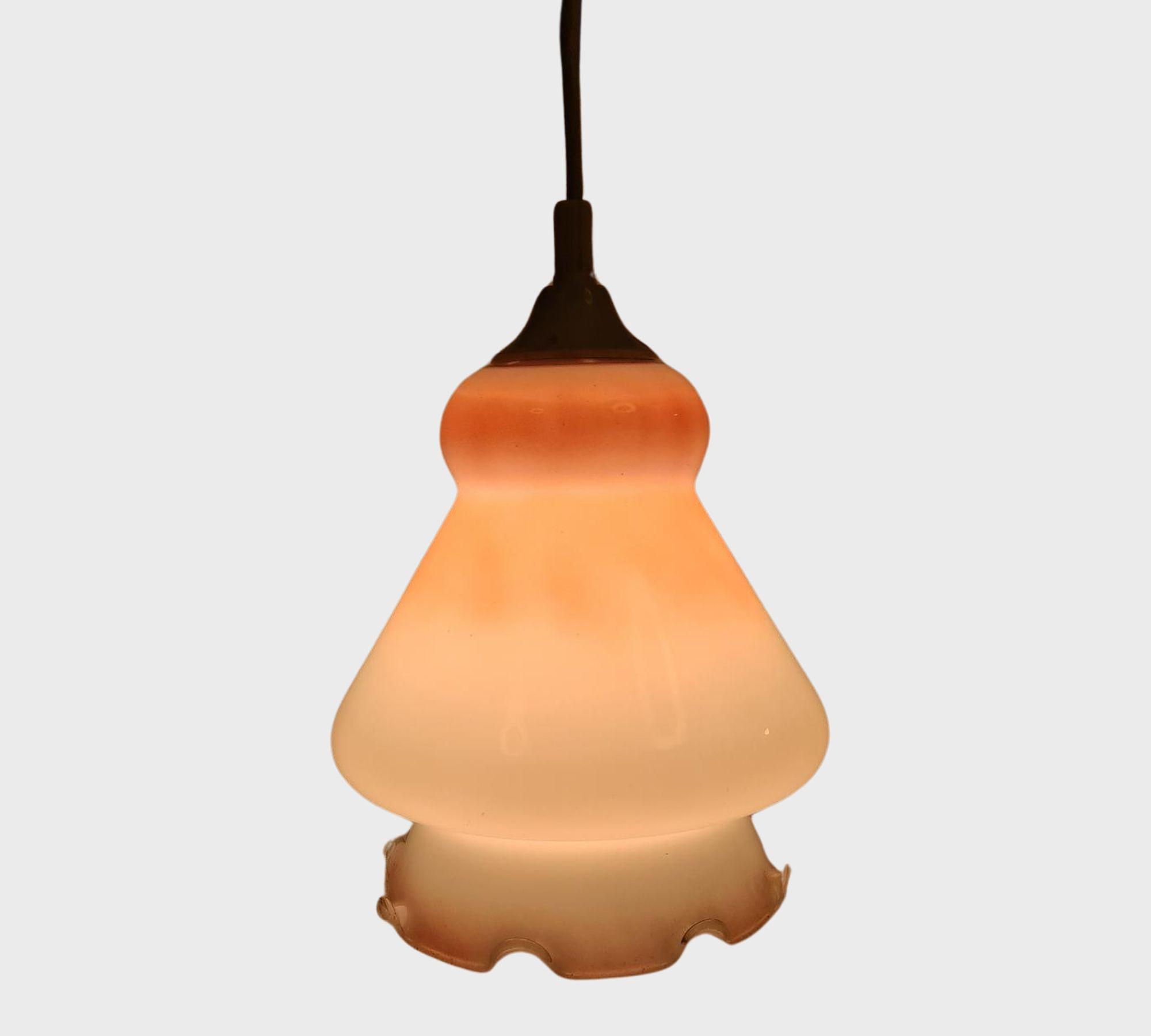 Pendant light Glass Pink 0