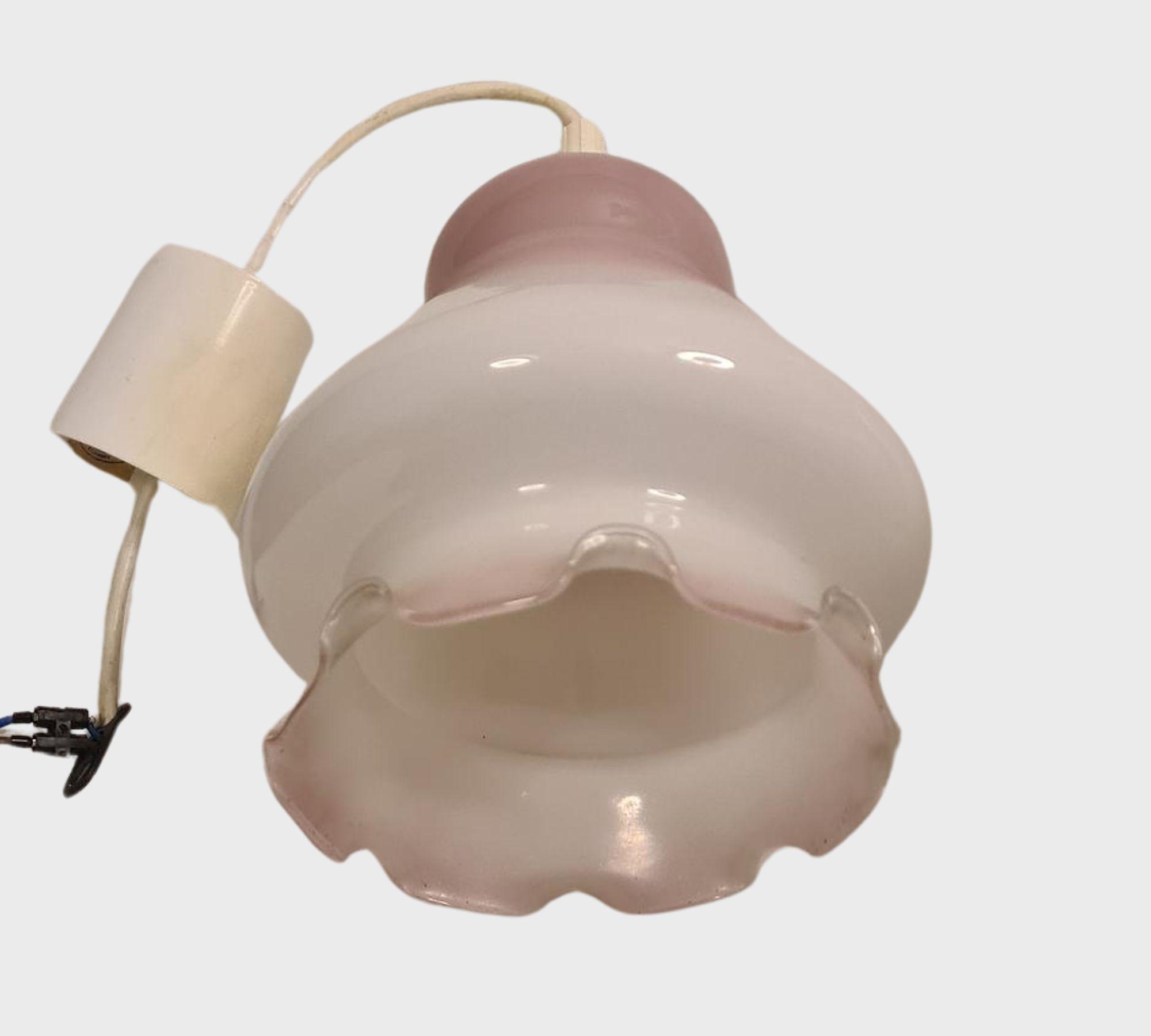 Pendant light Glass Pink 2