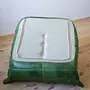 Togo Sessel und Ottoman Set Pull-Up-Leder Grün 4