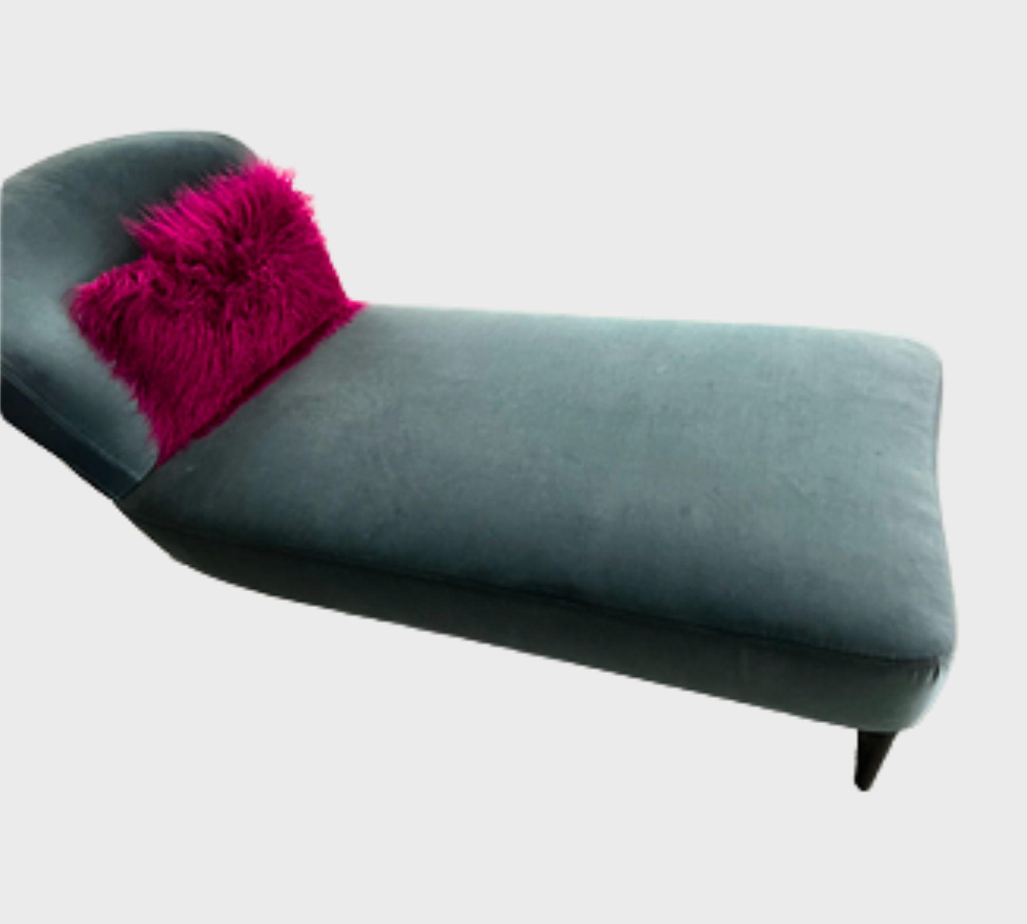 Chaise-longue Minotti Titan Blue 1