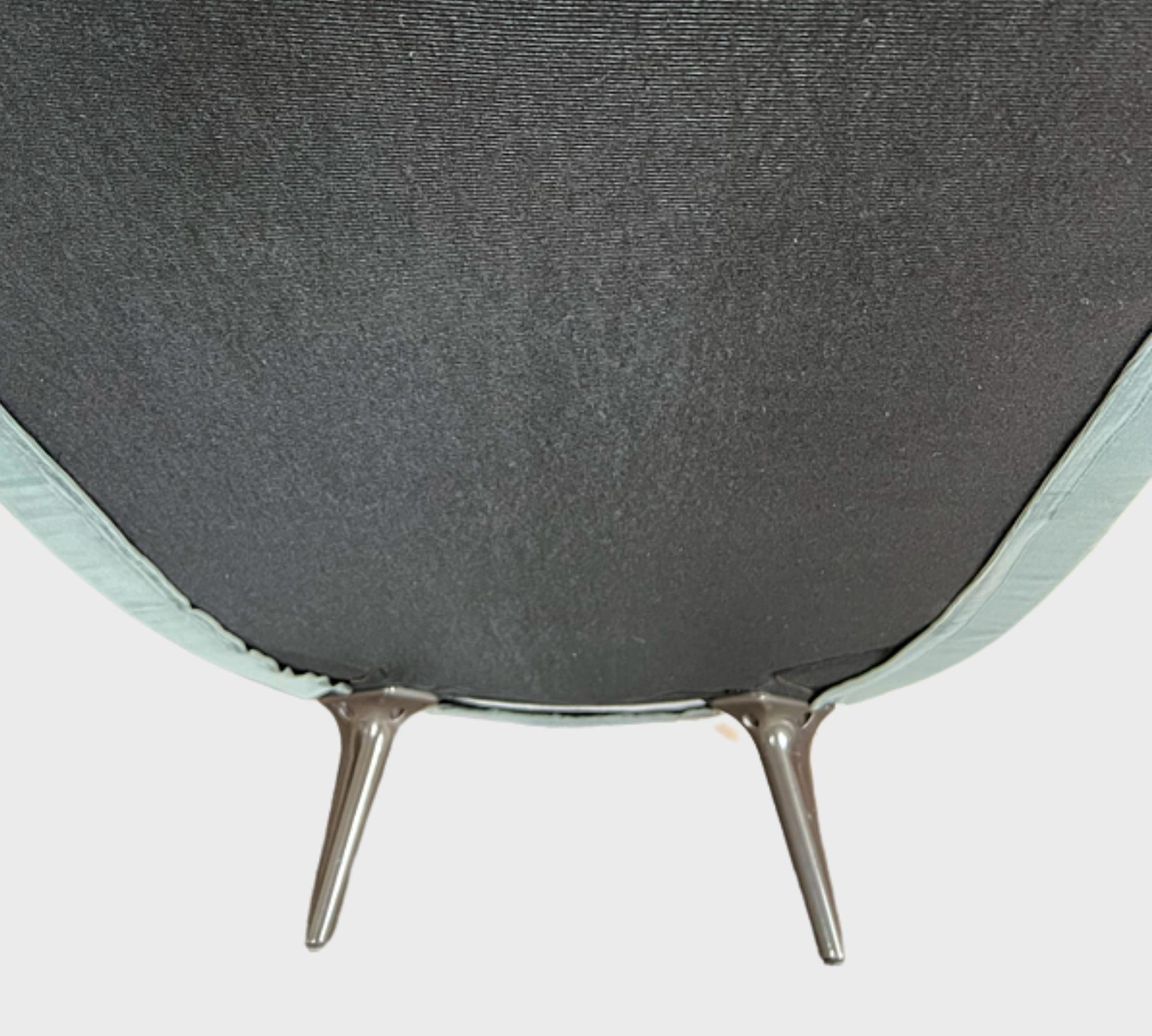 Chaise-longue Minotti Titan Blue 7