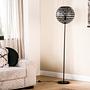 Standing lamp metal Black 0