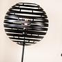 Lampada da terra metallo nero 2