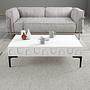 Lyon 3 Living room furniture set wood veneer White Black 3
