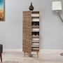 Filinta Shoe cabinet Wood veneer Sonoma Oak brown 3