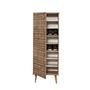 Filinta Schuhschrank Holzfurnier Sonoma Eichebraun 6