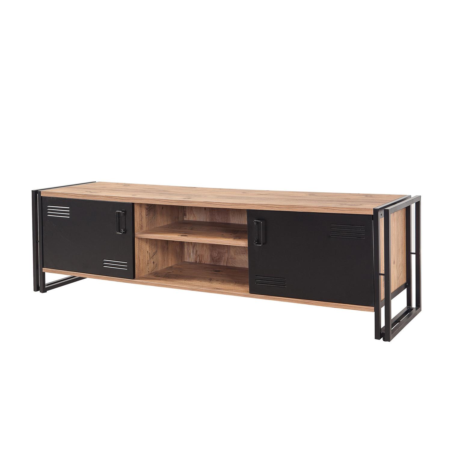 Cosmo Rex Lowboard Wood Veneer Black 3