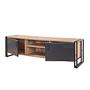 Cosmo Rex Lowboard Holzfurnier Schwarz 5