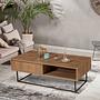Dale Couchtisch Holzfurnier Schwarz 1