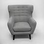Kubrick Ohrensessel Vence 276 Grey  1