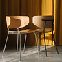 Jordan Dining Chair Black Metal 0