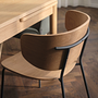 Jordan Dining Chair Black Metal 8