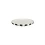 Toppu Lunch plate Stone Black White 0