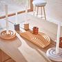 Savi Candlestick Marble Beige 1