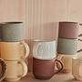 2x Yuka Cup Ceramic Cream 1
