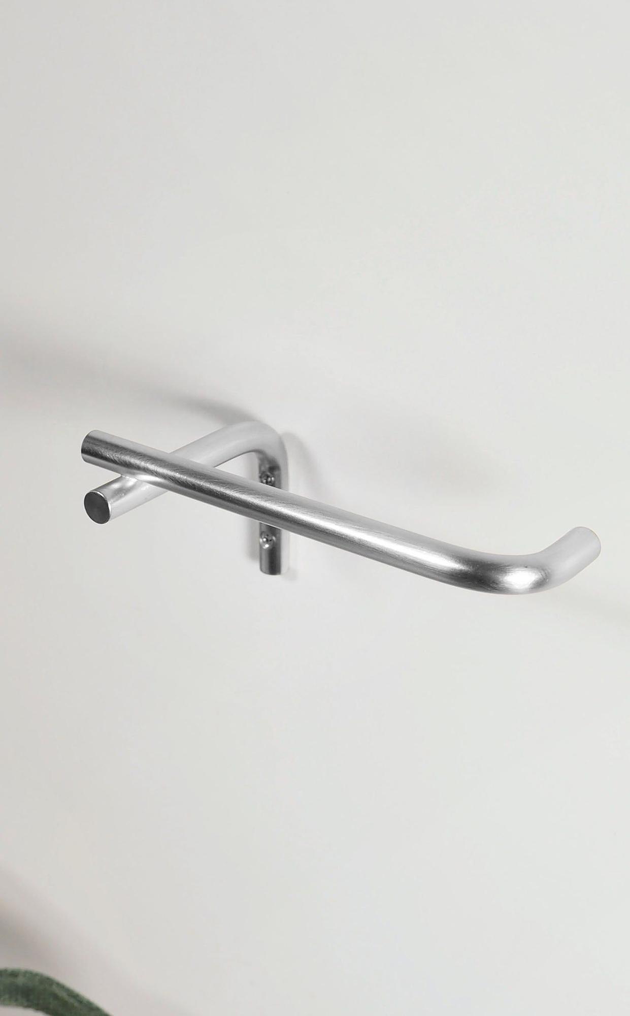 Small Toilet Paper Holder Stainless Steel Silver 2