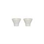 2x Yuka egg cup stone cream 0