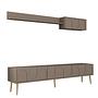 Lyon 2 TV-Schrank Holzfurnier Atlas Gold 0