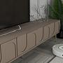 Lyon 2 TV cabinet wood veneer Atlas Gold 4