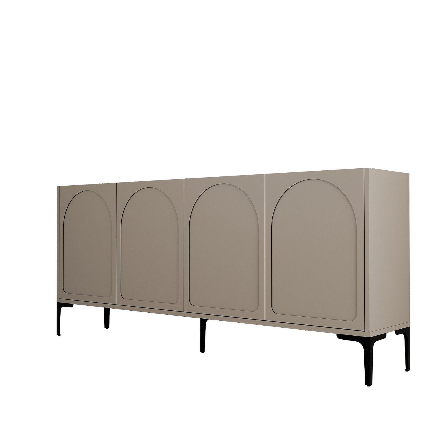 Lyon 79 Console Wood veneer Atlas Black 6
