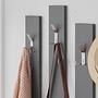 Ramda Wardrobe Wood Veneer Light Mocha Anthracite 5