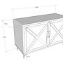 Jupiter Konsole Holzfurnier Anthrazit 4