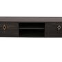 Posh Lowboard Holzfurnier Dunkelbraun 0