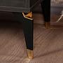Posh Lowboard Holzfurnier Dunkelbraun 5