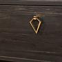 Posh Lowboard Holzfurnier Dunkelbraun 4