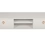Posh Lowboard Holzfurnier Weiß 7