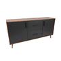 Cordoba Konsole Holzfurnier Anthrazit 0