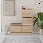 Dude Schuhschrank Holzfurnier 3