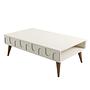 Lyon 34 Couchtisch Holzfurnier Creme 3