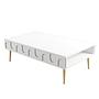 Lyon 33 Coffee table wood veneer White Gold 0