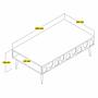 Lyon 33 Coffee Table Wood Veneer Atlas Gold 4