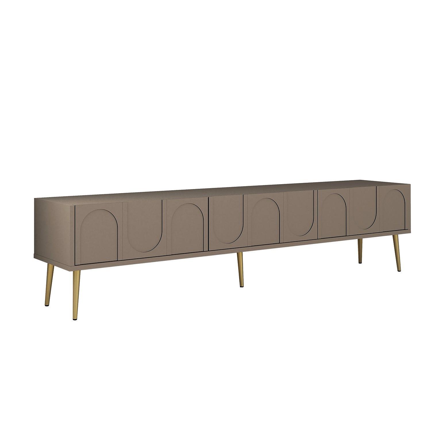Lyon 43 TV cabinet Wood veneer Atlas Gold 0