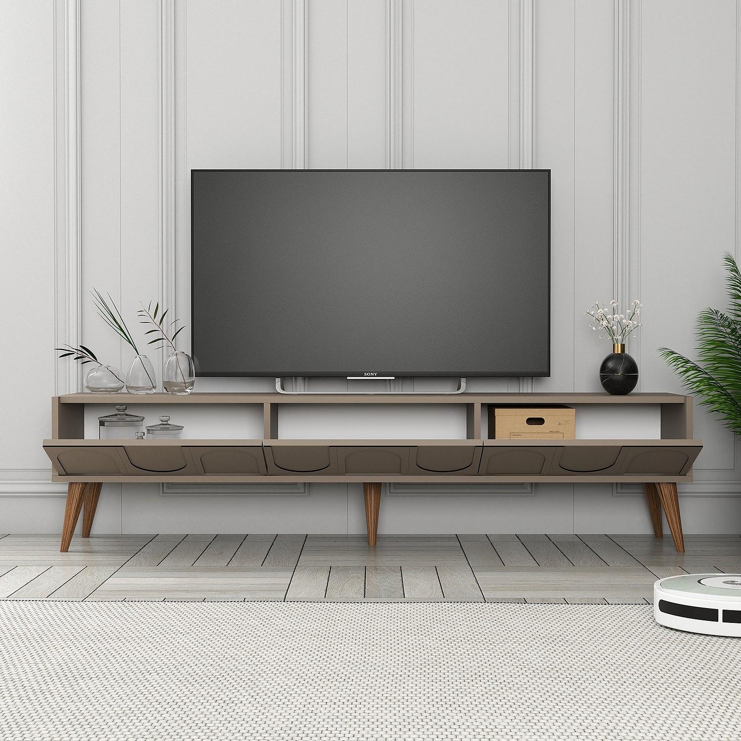 Lyon 44 TV cabinet Wood veneer Atlas 2