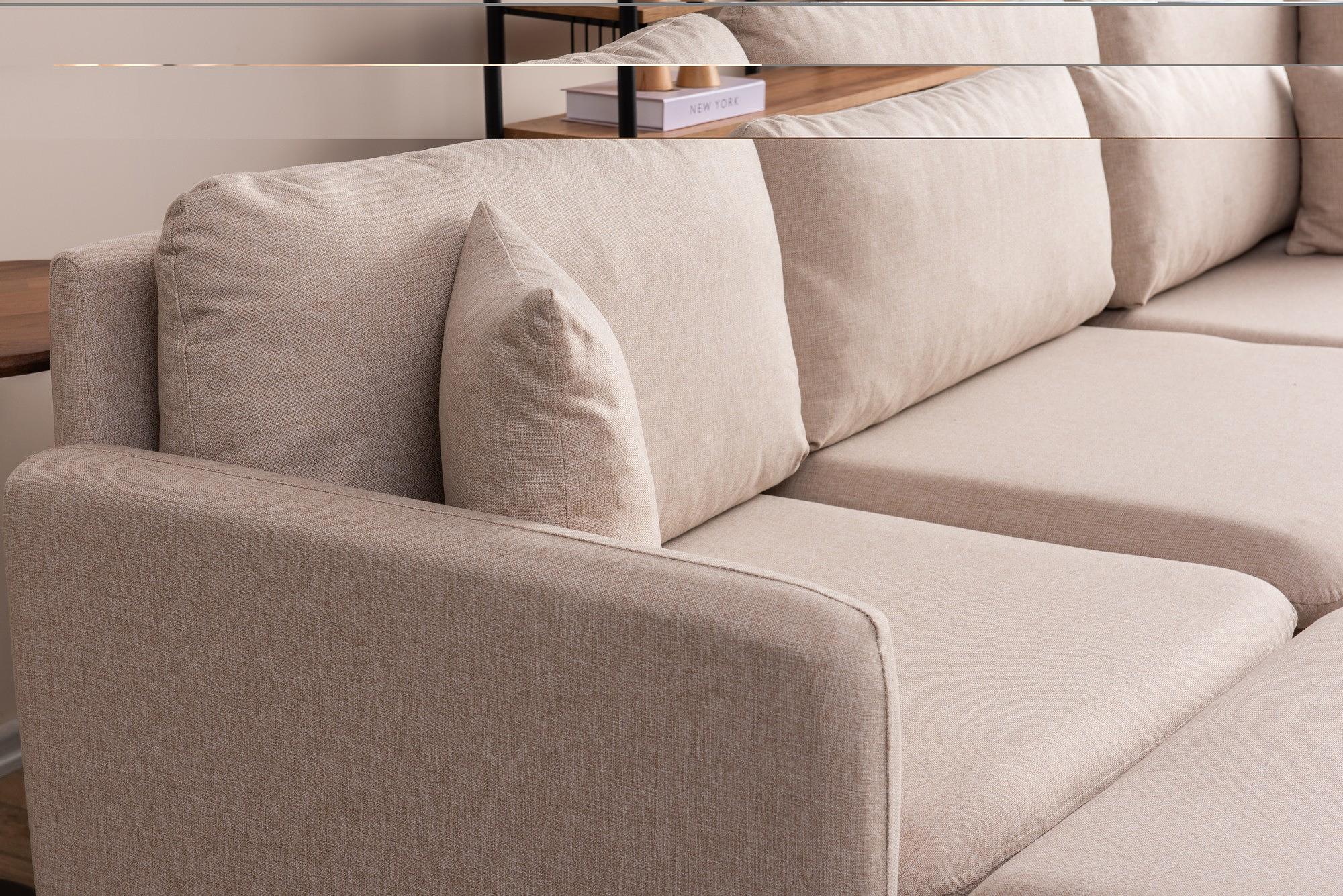 Reya corner sofa cream 3