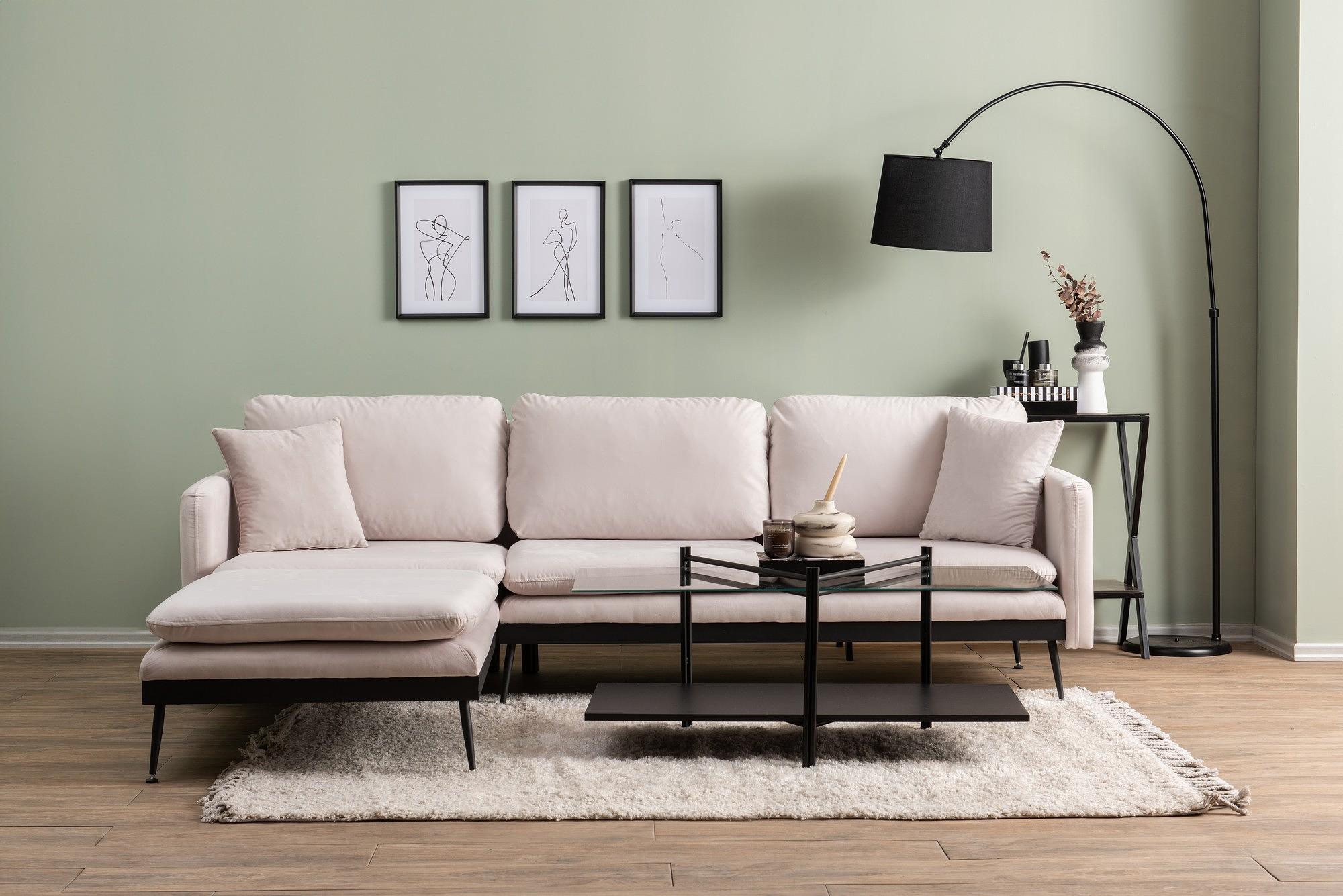 Reya Corner Sofa Ecru 2