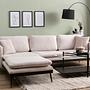 Reya Corner Sofa Ecru 1
