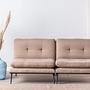 Martin sofa bed 3-seater Mink 2