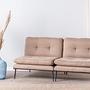 Martin sofa bed 3-seater Mink 1