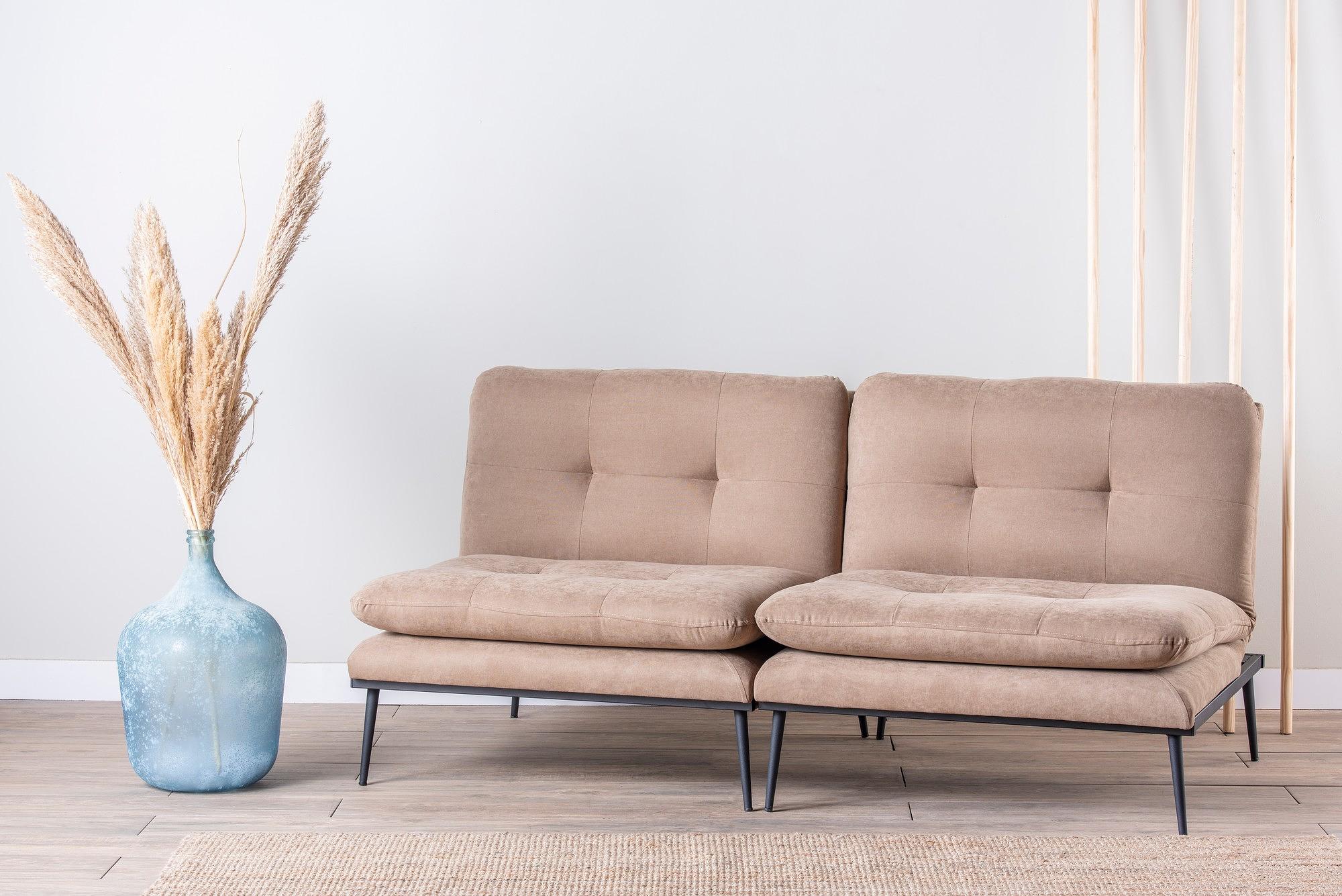 Martin sofa bed 3-seater Mink 1